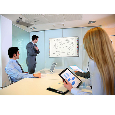 102 Inch IR Touch Interactive Electronic Whiteboard Finger Writing For School