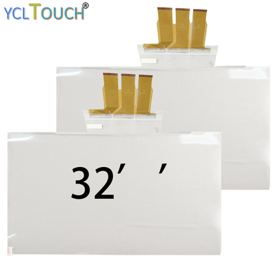 32 Inch Projected Capacitive Touch Foil Film 0.155mm Cover Thickness