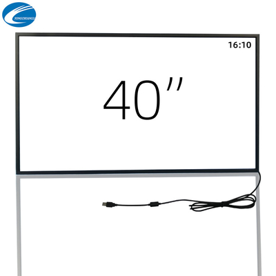 Aluminum IR Multi Touch Frame 40 Inch Touch Screen Overlay