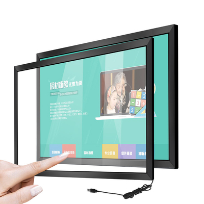 20 পয়েন্ট YCLTOUCH 65 ইঞ্চি Ir মাল্টি টাচ ফ্রেম কাস্টমাইজড সাইজ